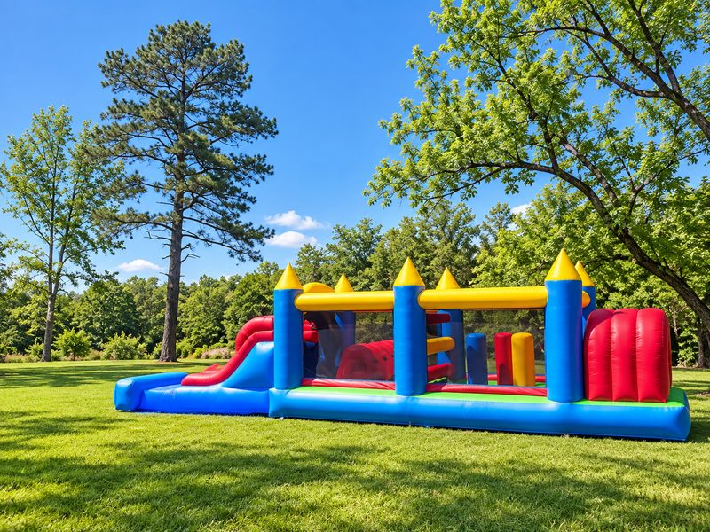 30 ft bounce house and double slide combo rental in McGehee, AR