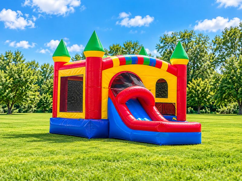 13 x 13 castle bounce house rental in McGehee, AR