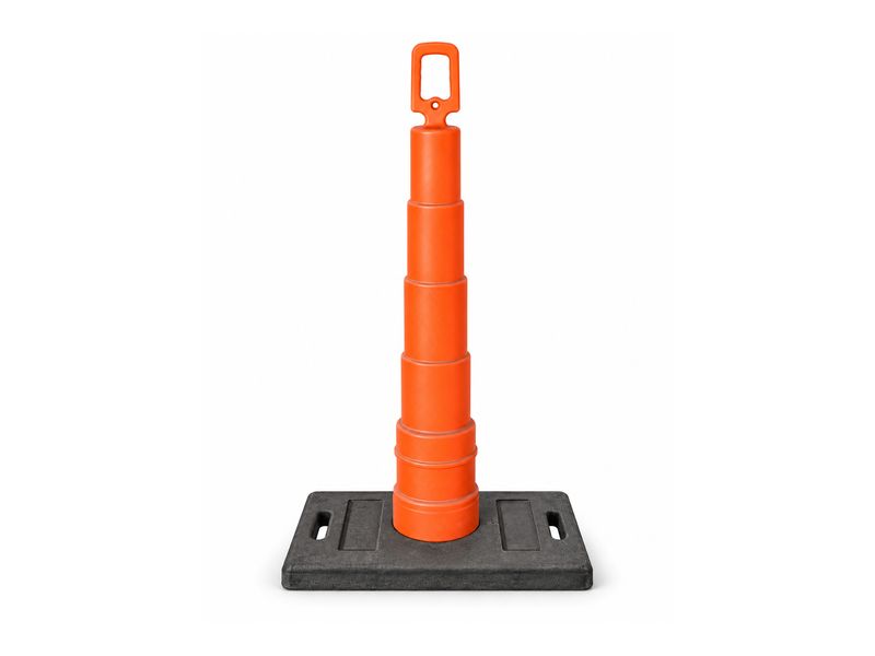 Traffic delineator post with weighted base rental in McGehee, AR